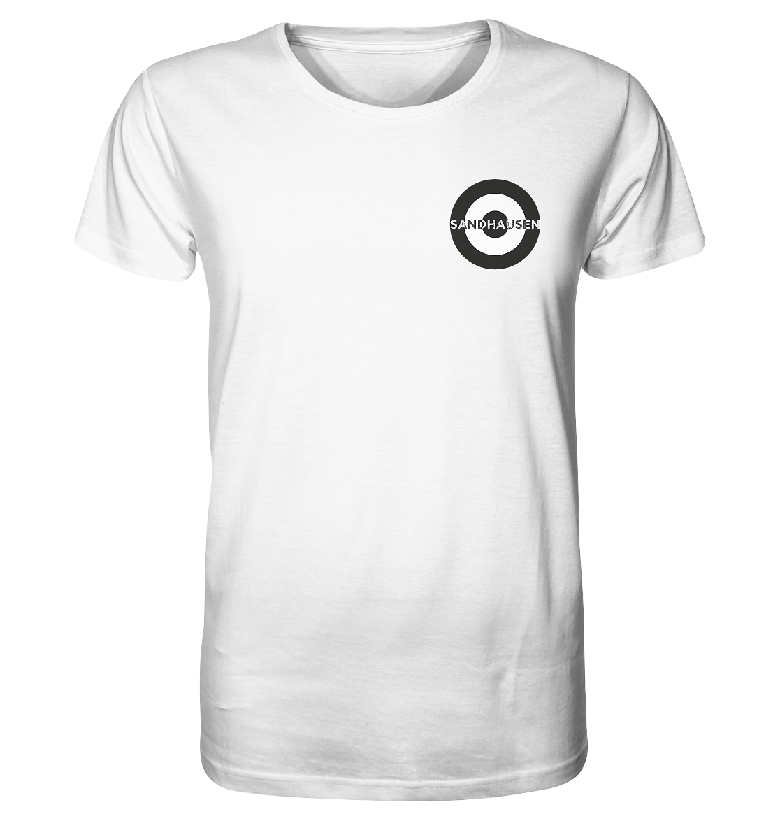 Sandhausen Fan T-Shirt Kokarde klein Kopie - Organic Shirt Sandhausen Fan T-Shirt Kokarde klein Kopie - Organic Shirt