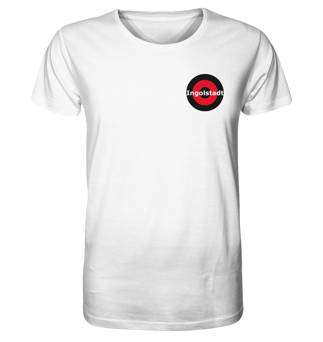 Ingolstadt Fan T-Shirt Kokarde klein "Ingolstadt" - Organic Shirt Ingolstadt Fan T-Shirt Kokarde klein "Ingolstadt" - Organic Shirt