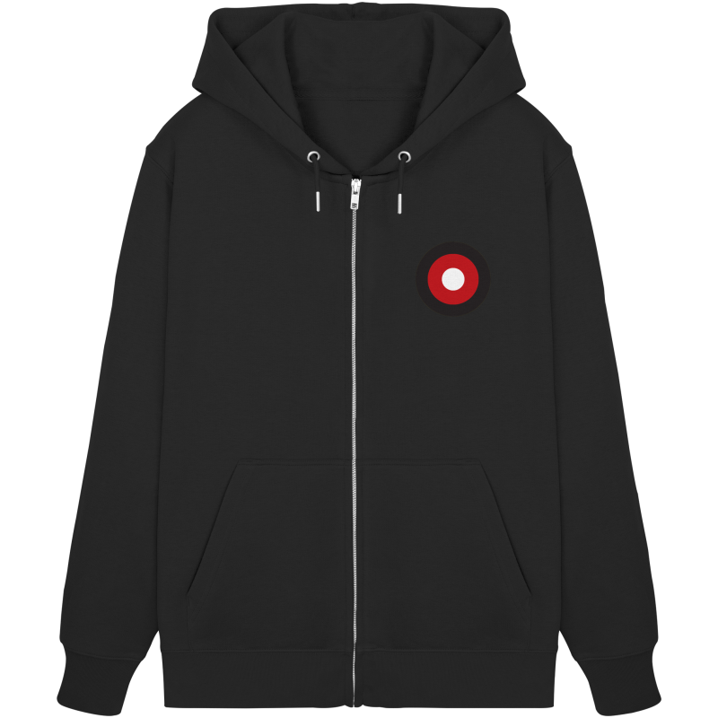 Wehen Wiesbaden Fan Zipper Kokarde klein - Organic Zipper