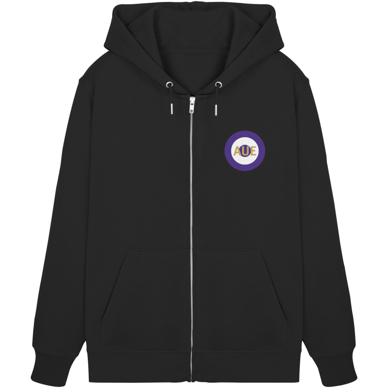 Aue Fan Zipper Kokarde klein "Aue" - Organic Zipper