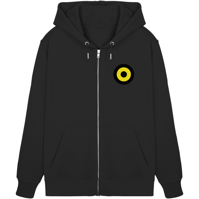 Aachen Fan-Zipper Kokarde beidseitig "Aachen" - Organic Zipper