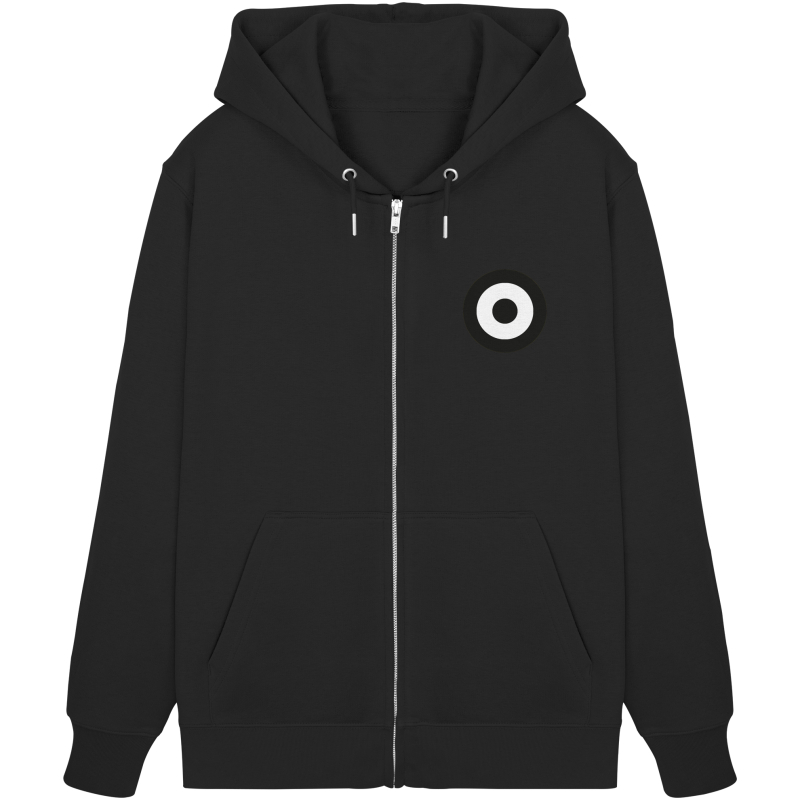 Sandhausen Fan T-Shirt Kokarde klein - Organic Zipper