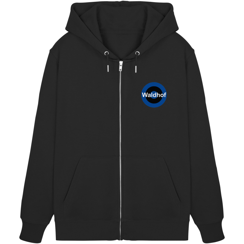 Mannheim Fan T-Shirt Kokarde klein "Waldhof" - Organic Zipper