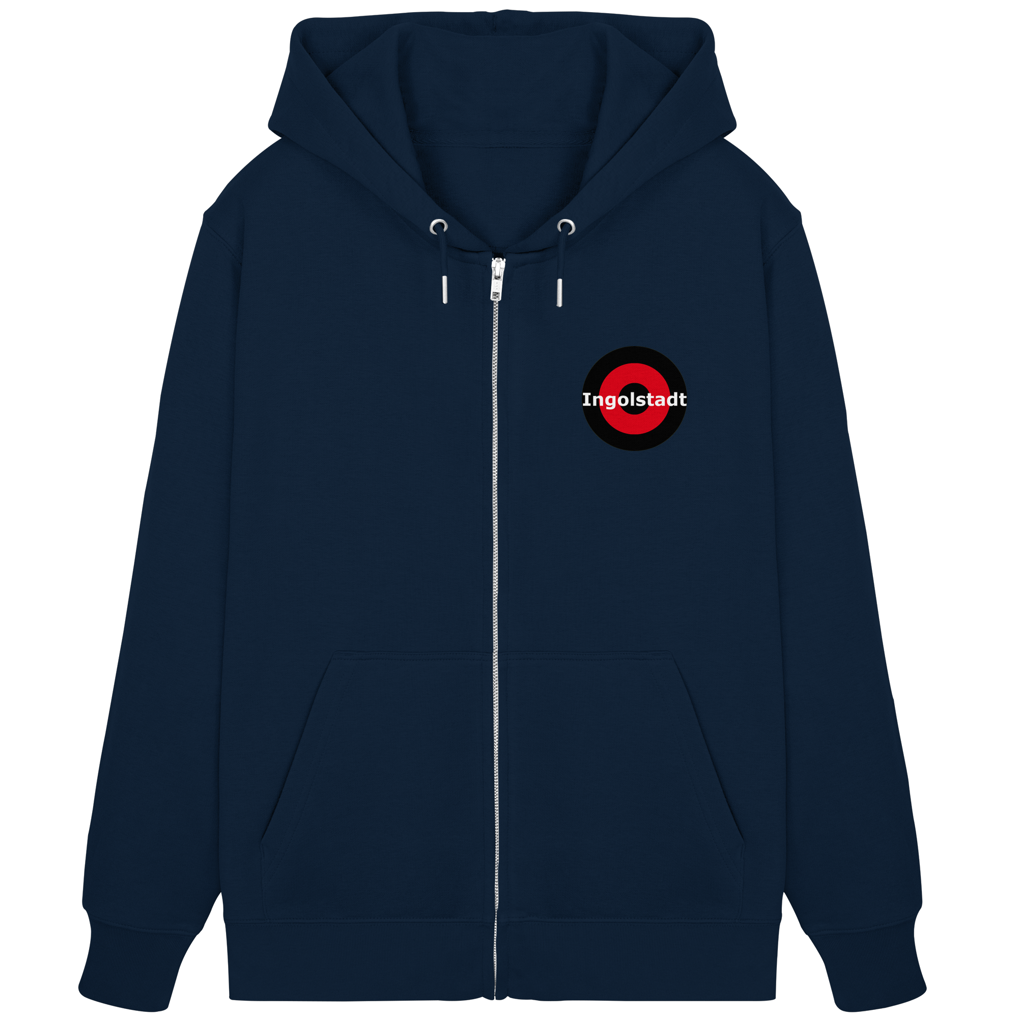 Ingolstadt Fan Zipper Kokarde klein "Ingolstadt" - Organic Zipper Ingolstadt Fan Zipper Kokarde klein "Ingolstadt" - Organic Zipper