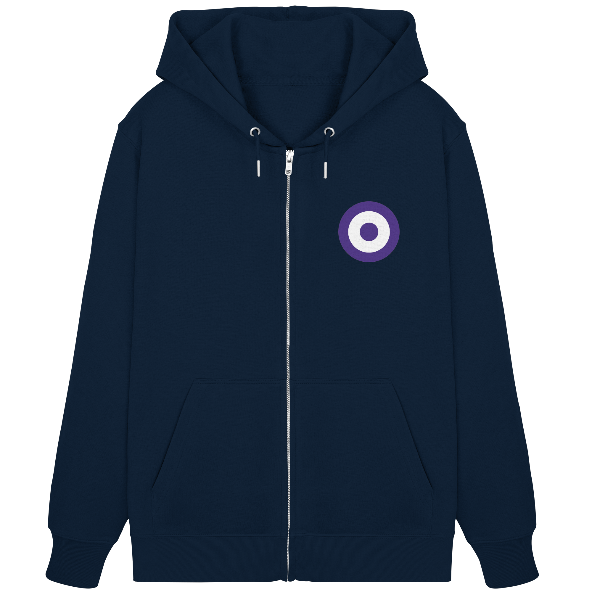 Aue Fan T-Shirt Kokarde klein - Organic Zipper Aue Fan T-Shirt Kokarde klein - Organic Zipper