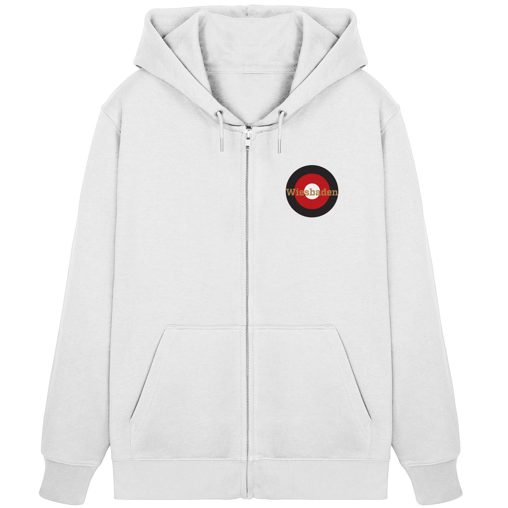 Wehen Wiesbaden Fan-Zipper Kokarde beidseitig "Wiesbaden" - Organic Zipper Wehen Wiesbaden Fan-Zipper Kokarde beidseitig "Wiesbaden" - Organic Zipper