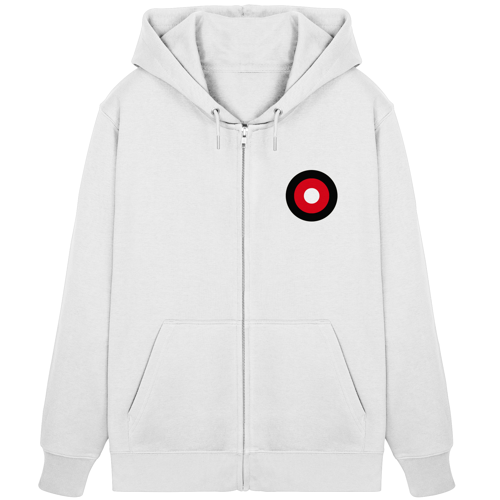 Ingolstadt Fan-Zipper Kokarde klein - Organic Zipper Ingolstadt Fan-Zipper Kokarde klein - Organic Zipper