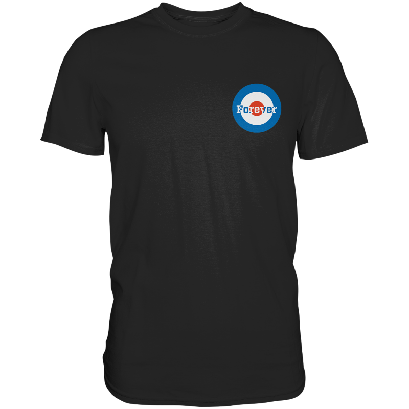 Rostock Fan T-Shirt Kokarde klein "Forever" - Premium Shirt Rostock Fan T-Shirt Kokarde klein "Forever" - Premium Shirt