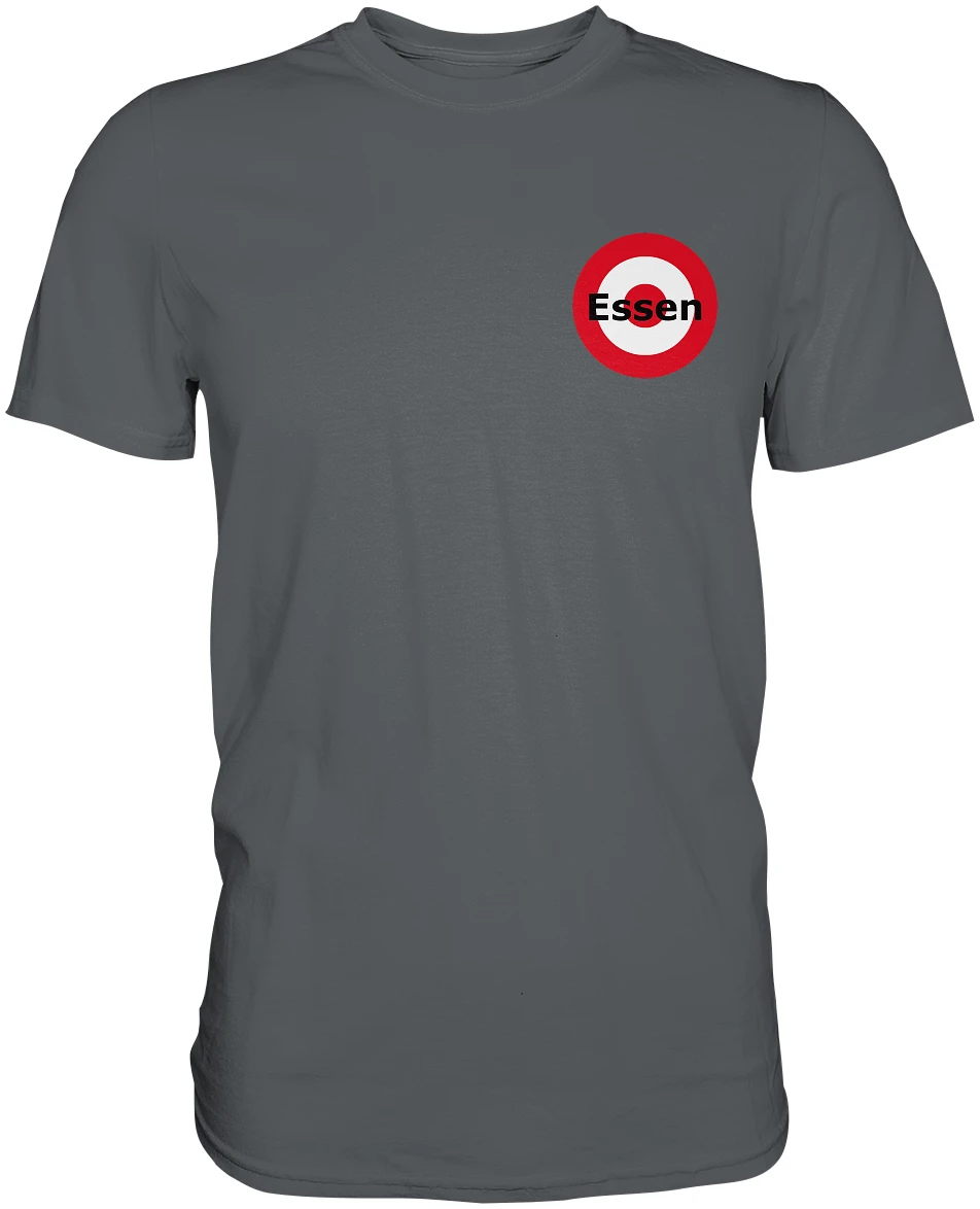 Essen Fan-T-Shirt Kokarde klein "Essen" - Premium Shirt Essen Fan-T-Shirt Kokarde klein "Essen" - Premium Shirt
