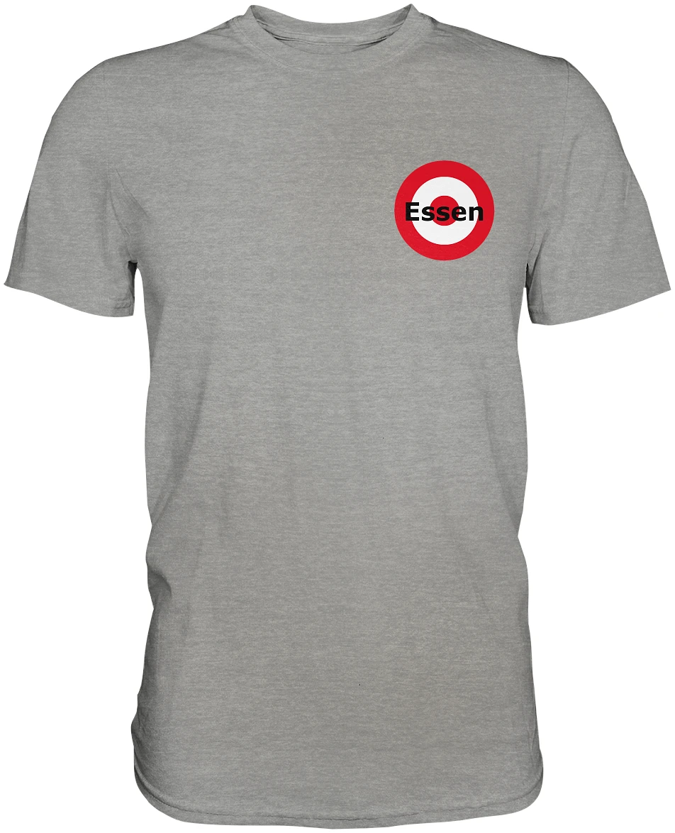 Essen Fan-T-Shirt Kokarde klein "Essen" - Premium Shirt Essen Fan-T-Shirt Kokarde klein "Essen" - Premium Shirt