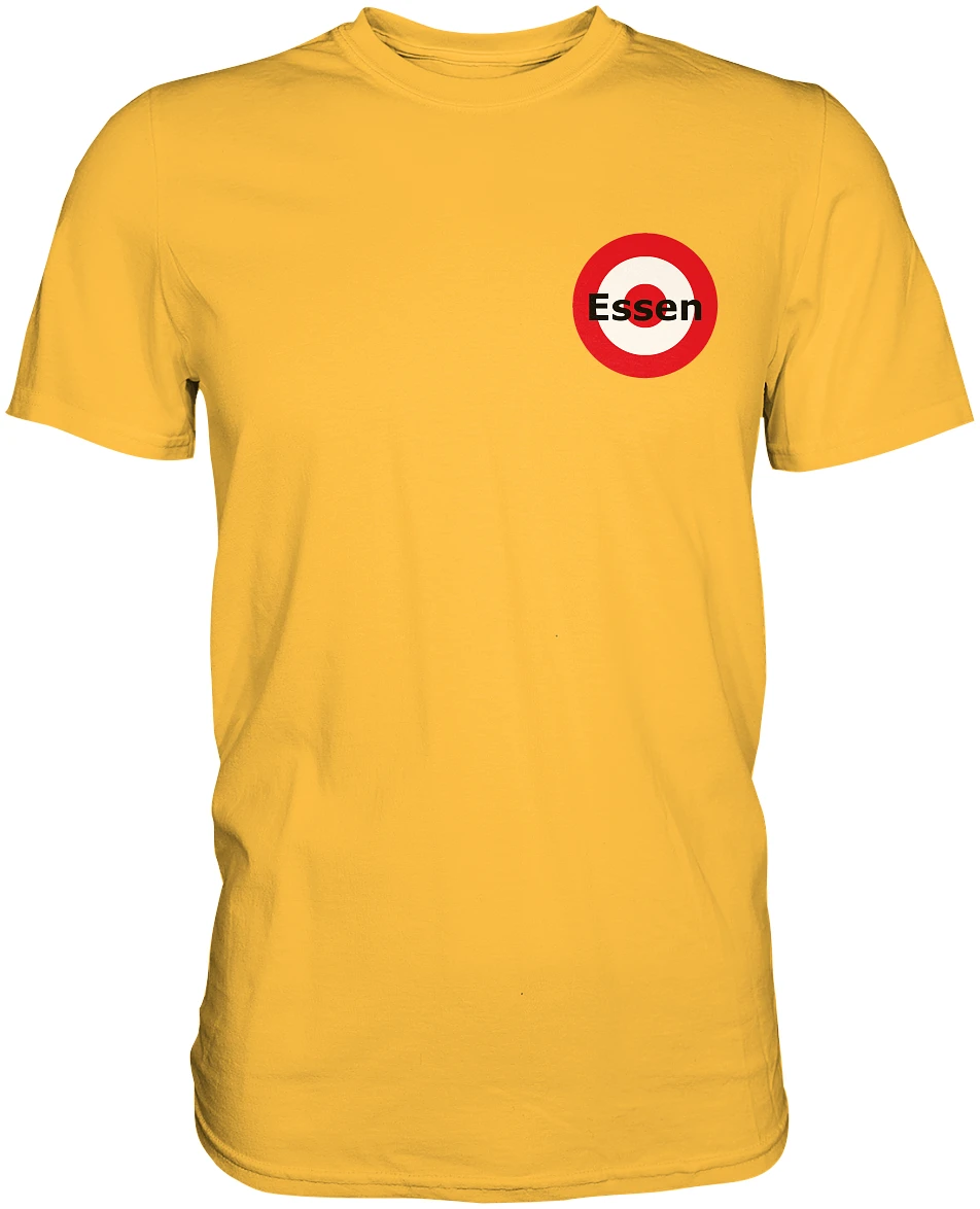 Essen Fan-T-Shirt Kokarde klein "Essen" - Premium Shirt Essen Fan-T-Shirt Kokarde klein "Essen" - Premium Shirt