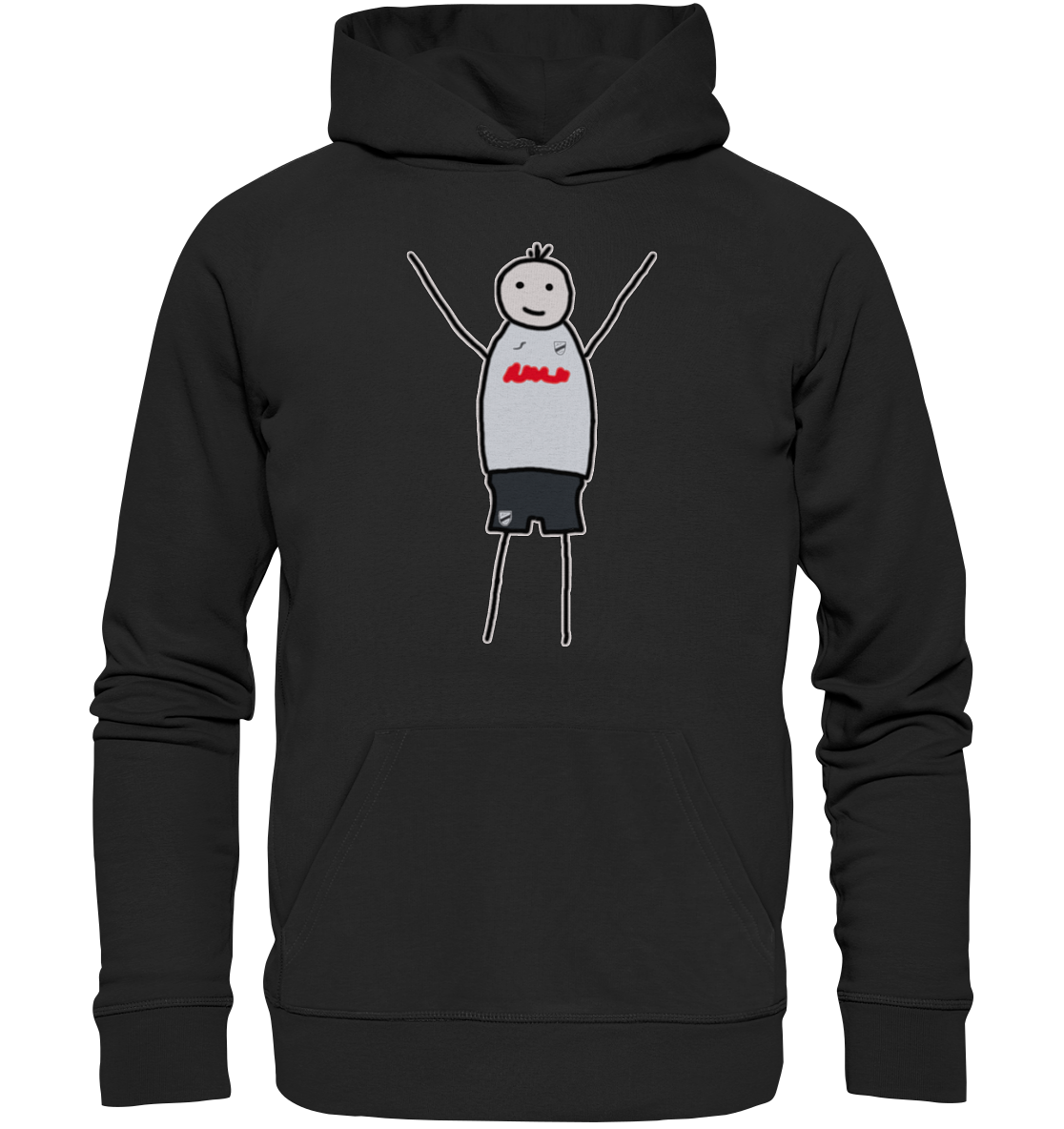 Verl Fan-Hoodie Strichmännchen - Premium Unisex Hoodie Verl Fan-Hoodie Strichmännchen - Premium Unisex Hoodie