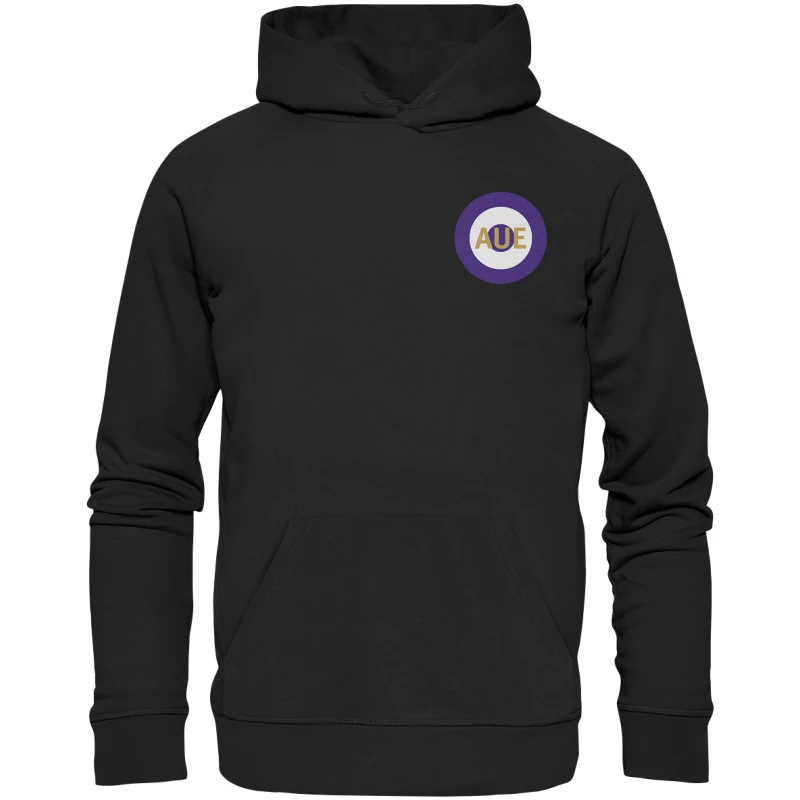 Aue Fan Hoodie Kokarde klein "Aue" - Premium Unisex Hoodie Aue Fan Hoodie Kokarde klein "Aue" - Premium Unisex Hoodie