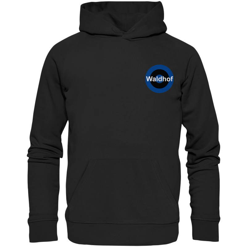 Mannheim Fan T-Shirt Kokarde klein "Waldhof" - Premium Unisex Hoodie
