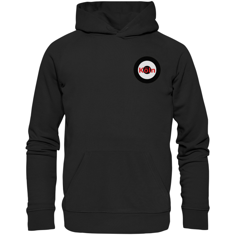 Köln Fan Hoodie Kokarde klein "Köln" - Premium Unisex Hoodie