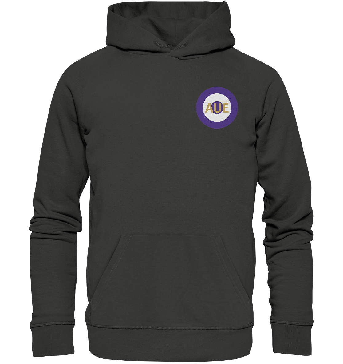 Aue Fan Hoodie Kokarde klein "Aue" - Premium Unisex Hoodie Aue Fan Hoodie Kokarde klein "Aue" - Premium Unisex Hoodie
