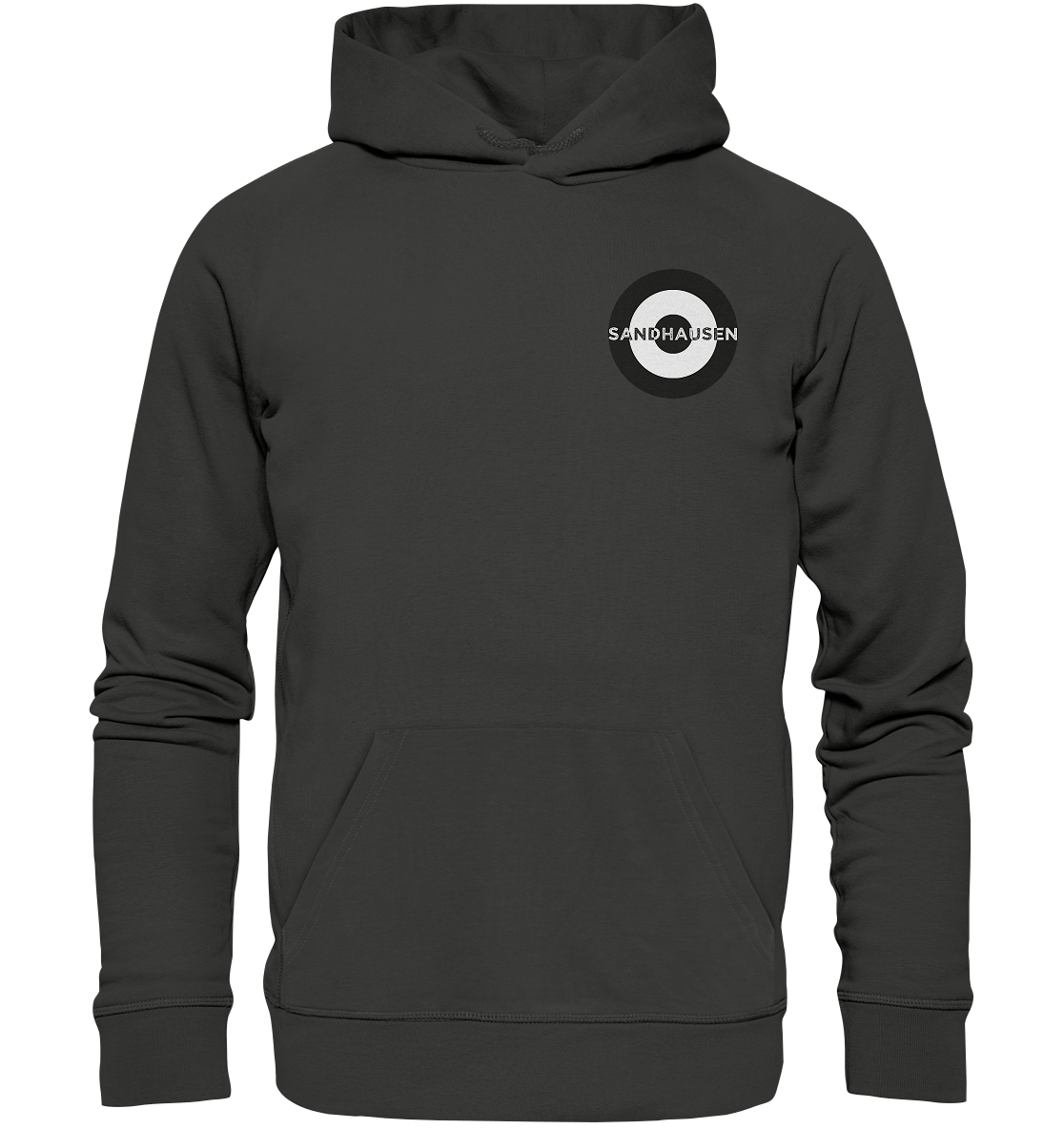 Sandhausen Fan Hoodie Kokarde klein Kopie - Premium Unisex Hoodie Sandhausen Fan Hoodie Kokarde klein Kopie - Premium Unisex Hoodie