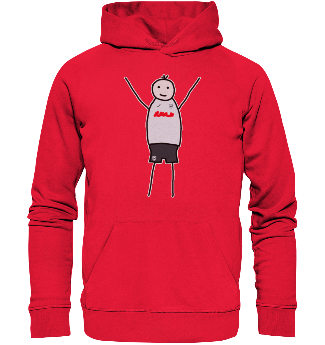 Verl Fan-Hoodie Strichmännchen - Premium Unisex Hoodie Verl Fan-Hoodie Strichmännchen - Premium Unisex Hoodie
