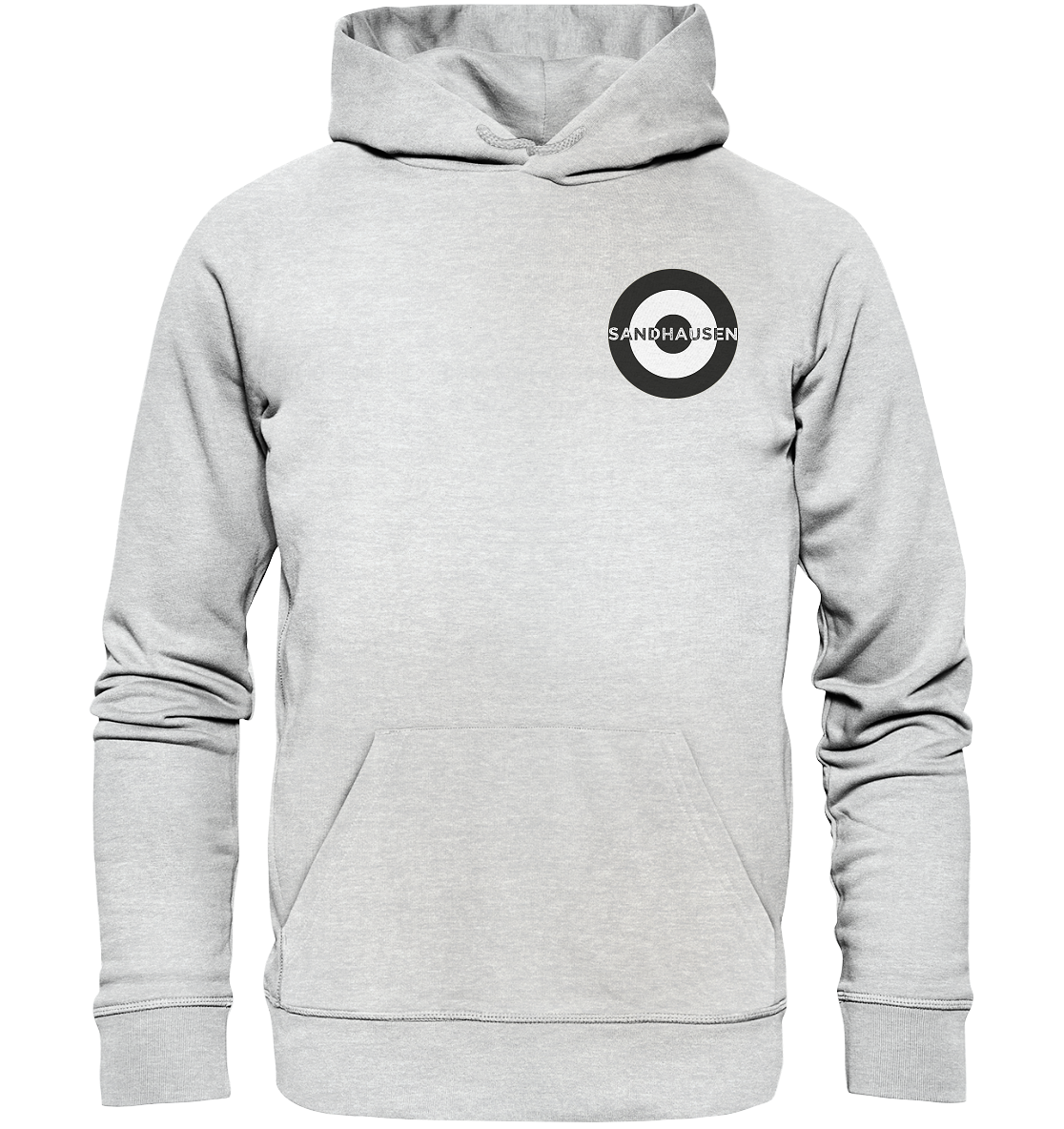 Sandhausen Fan Hoodie Kokarde klein Kopie - Premium Unisex Hoodie Sandhausen Fan Hoodie Kokarde klein Kopie - Premium Unisex Hoodie